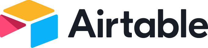 Airtable logo Airtable logo