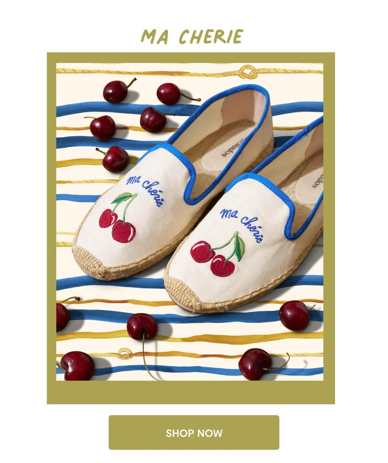 The Smoking Slipper Embroidery / Ivory / Blue