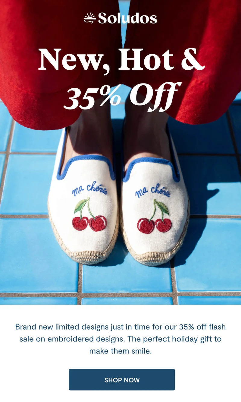 New, Hot & 35% Off