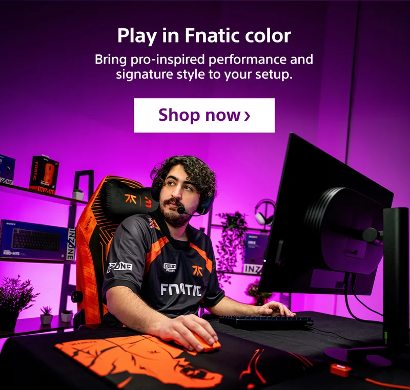 Play in Fnatic color | Shop now