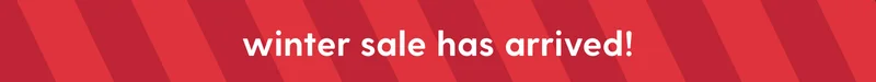 winter sale has arrived!