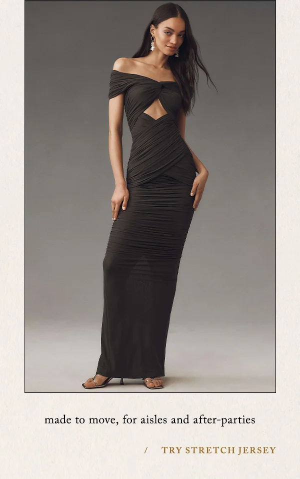 Try stretch jersey