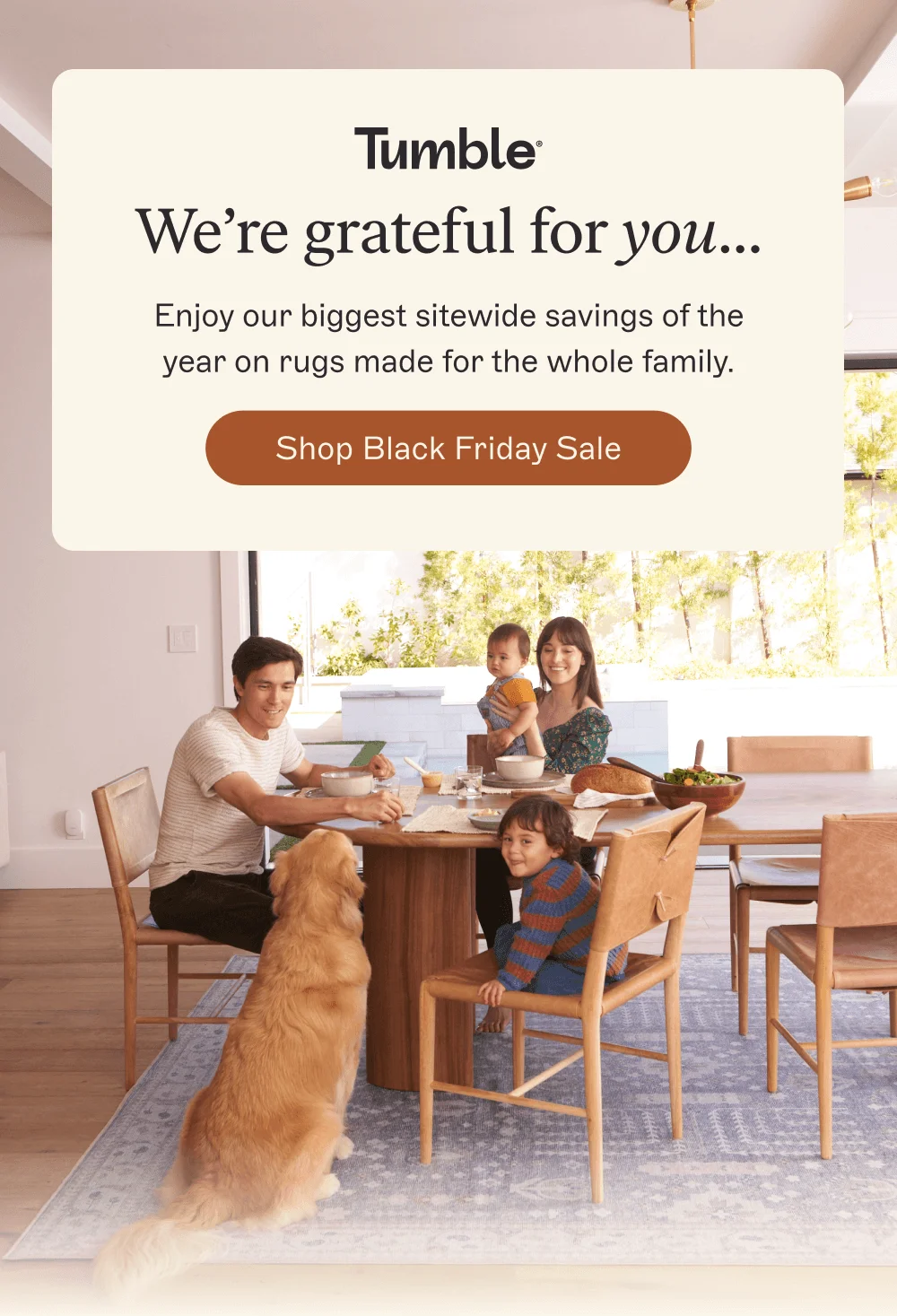 We're grateful for you [Shop Black Friday Sale]