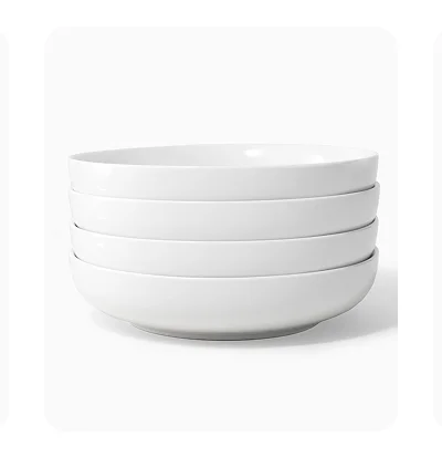 Ceramic Dinner Bowls (Set of 4)