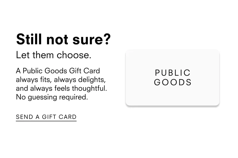 Still not sure? Send a gift card