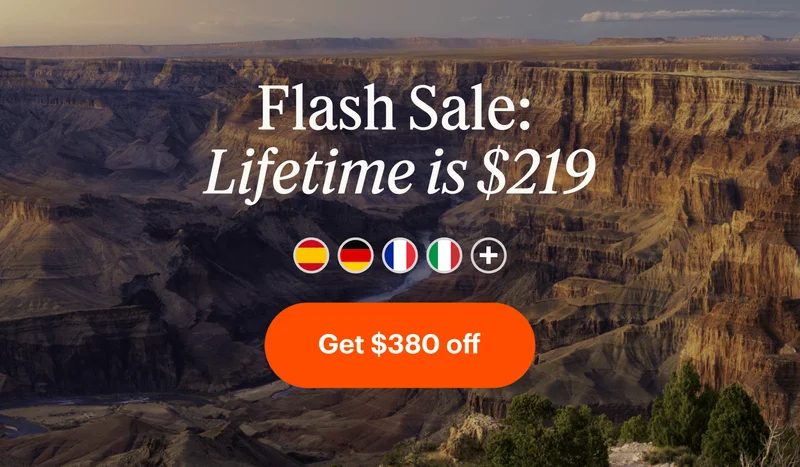 Flash Sale: Lifetime is $219