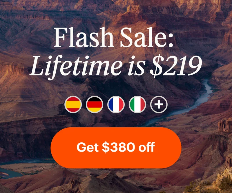 Flash Sale: Lifetime is $219