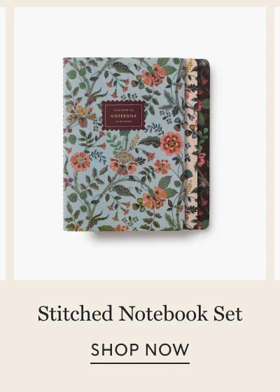 Stitched Notebook Set SHOP NOW