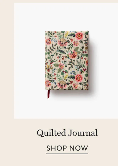 Quilted Journal SHOP NOW