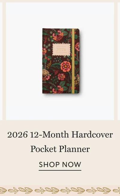 2026 12-Month Hardcover Pocket Planner SHOP NOW