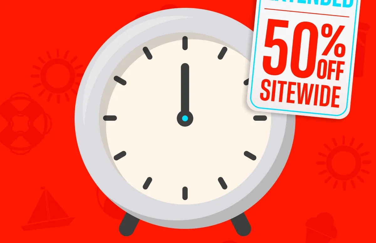 Extended 50% Off Sitewide