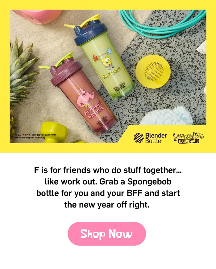 SpongeBob & Patrick BlenderBottle - Shop Now!