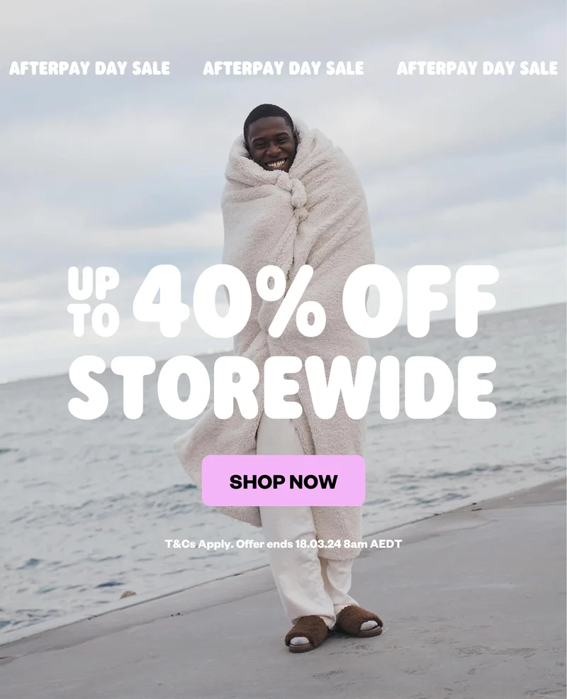 LAST CHANCE TO SHOP THE AFTERPAY DAY SALE