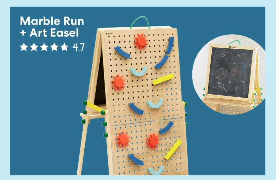 Marble Run + Art Easel