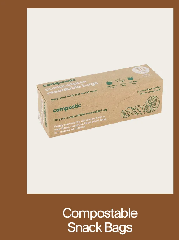 Compostable snack bags
