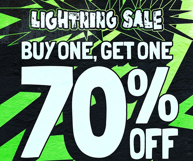 Buy One, Get One 70% off sitewide now through 4pm PT/7pm ET.  (exclusions apply)