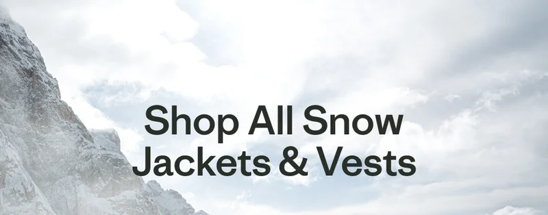 Shop All Snow Jacket & Vests