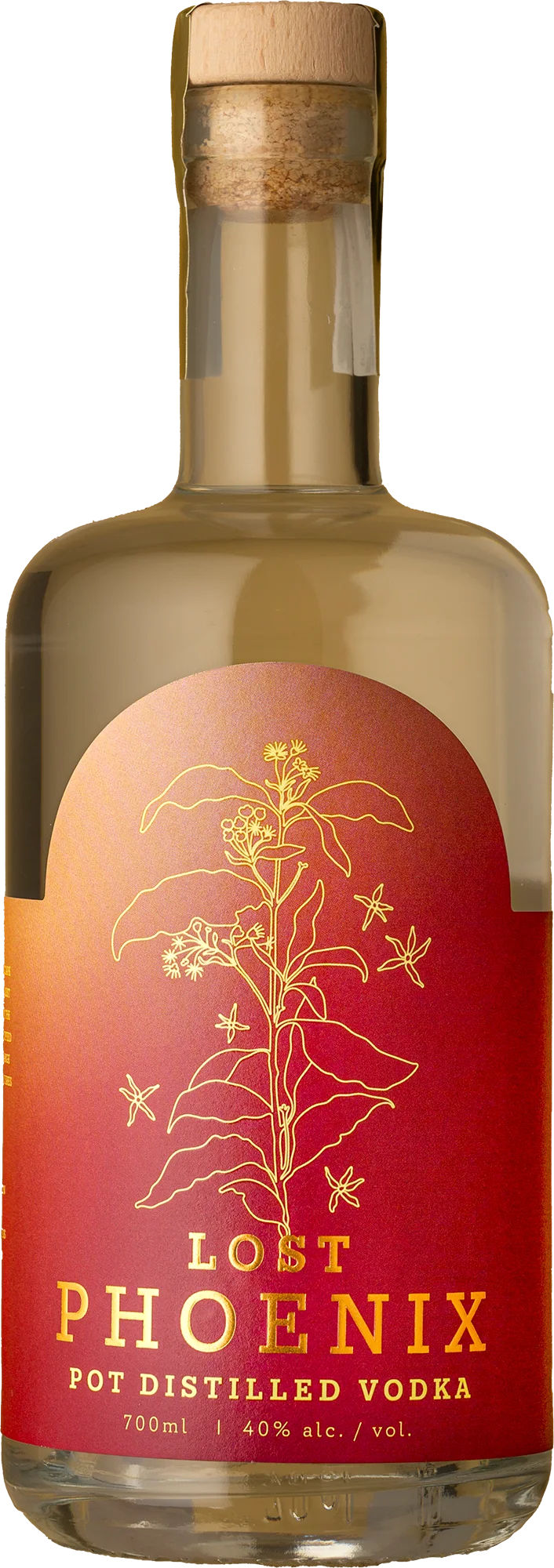 Image of Lost Phoenix Spirits<br>Pot Distilled Vodka 700mL