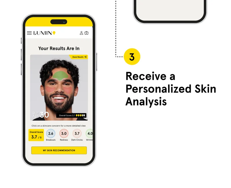 3. Receive a Personalized Skin Analysis