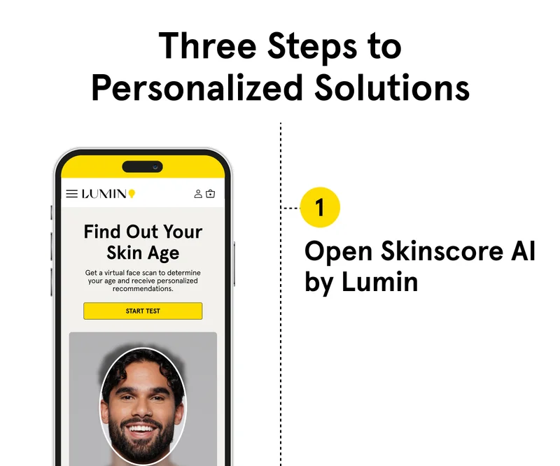 1. Open SkinScore AI by Lumin