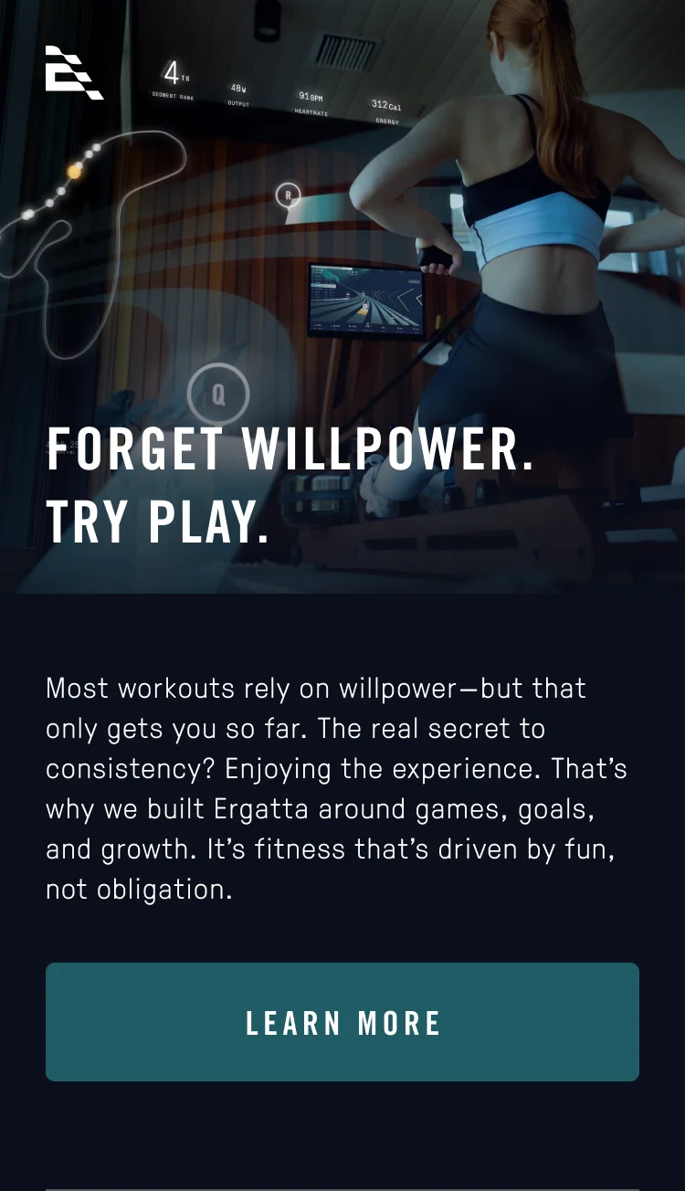 Forget Willpower. Try play.