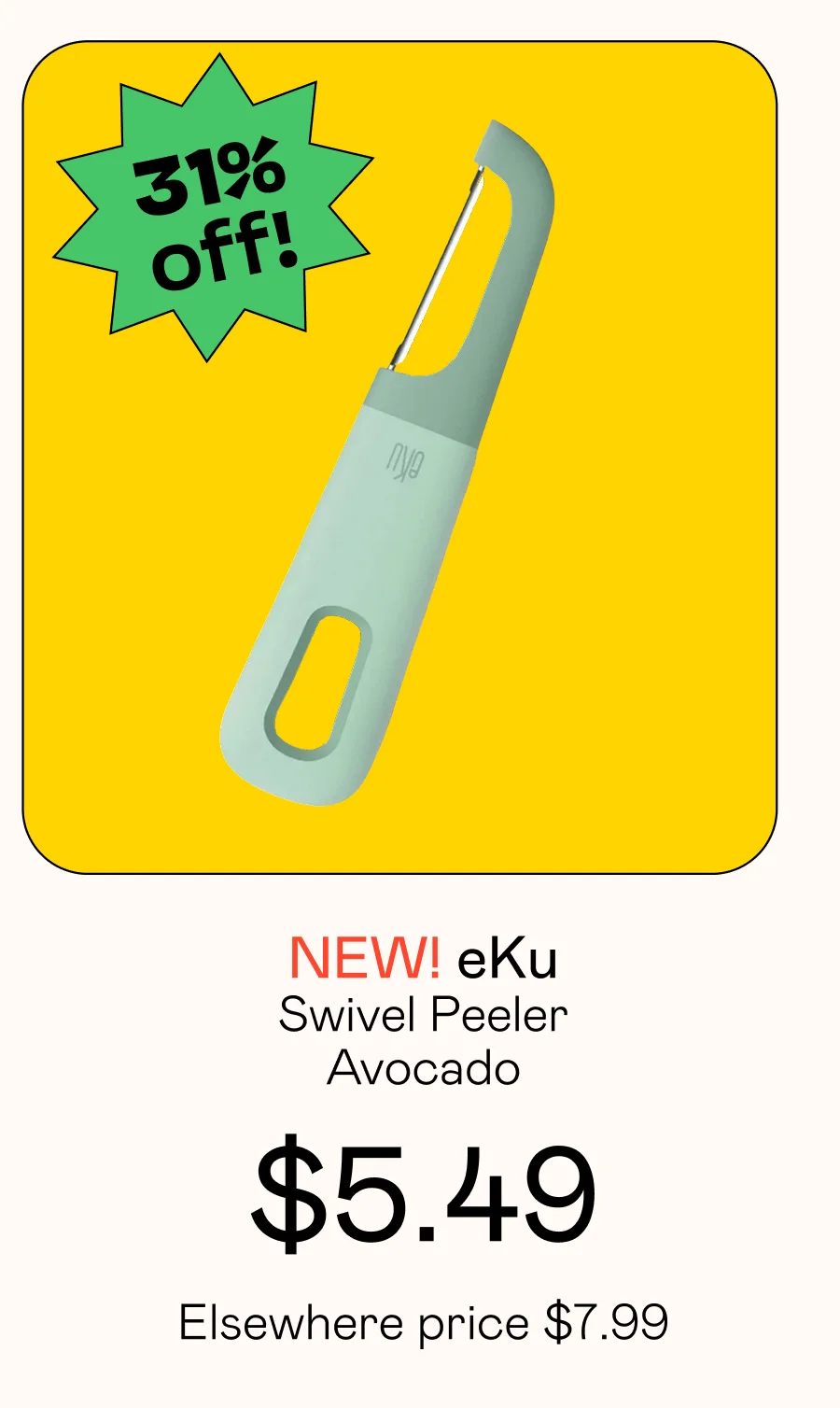 Swivel Peeler - Avocado