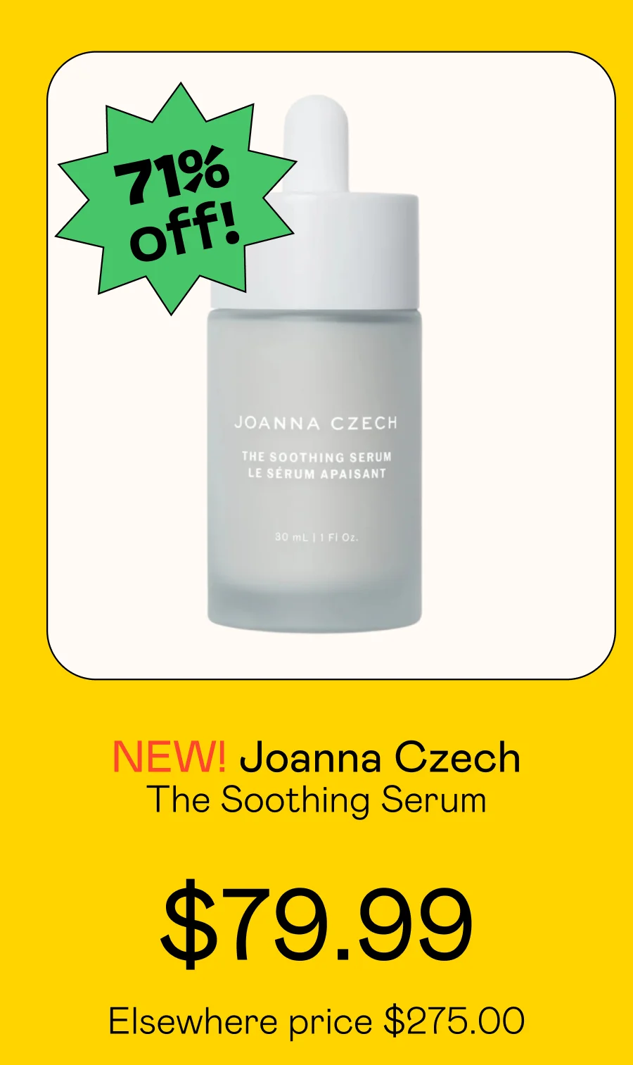 Joanna Czech - The Soothing Serum