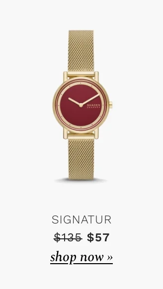 Signatur Watch. Was $135. Now $57.