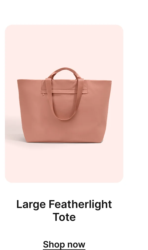 Large Featherlight Tote
