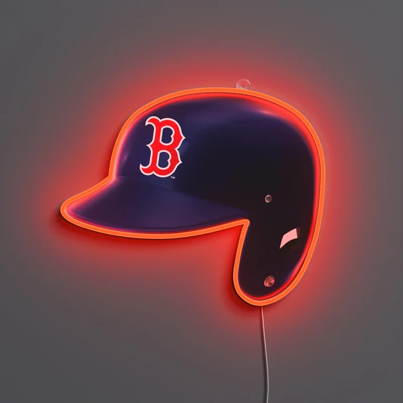 Image of Boston Red Sox Helmet