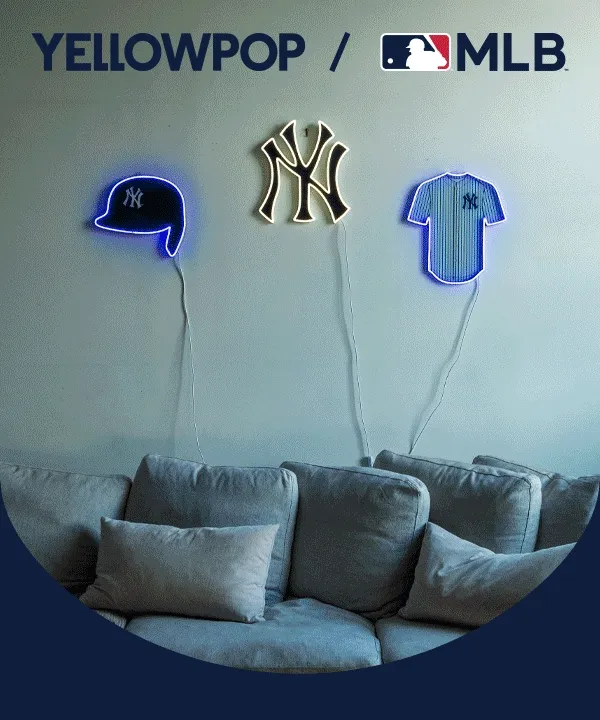 Yellowpop x MLB Official Collab