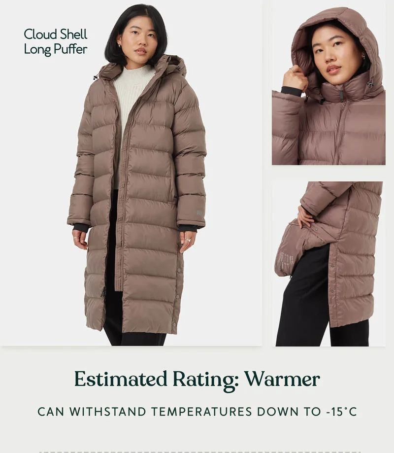 Cloud Shell Long Puffer