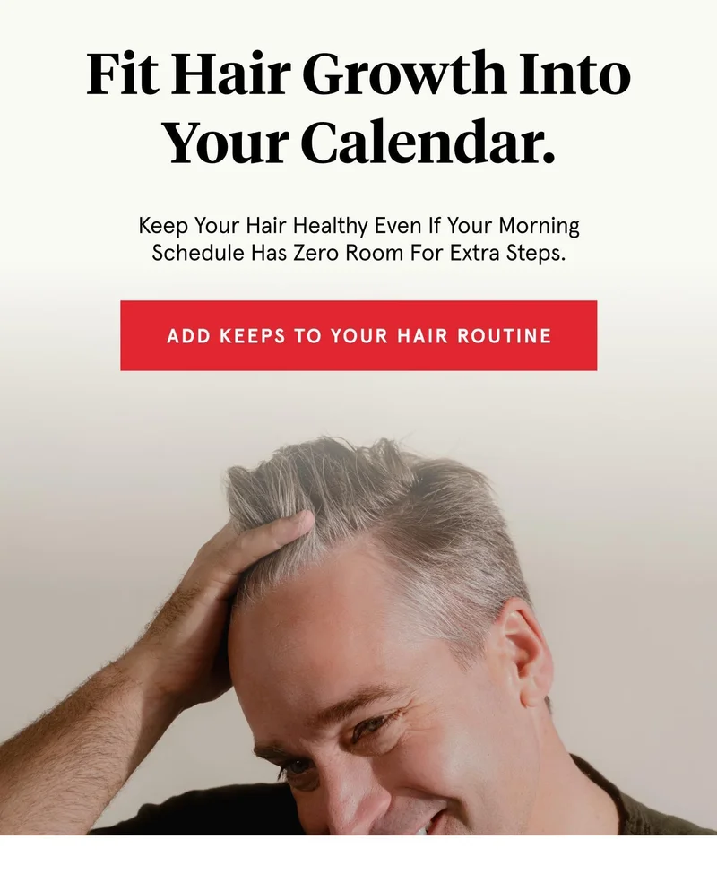 Keeps makes your hair healthy