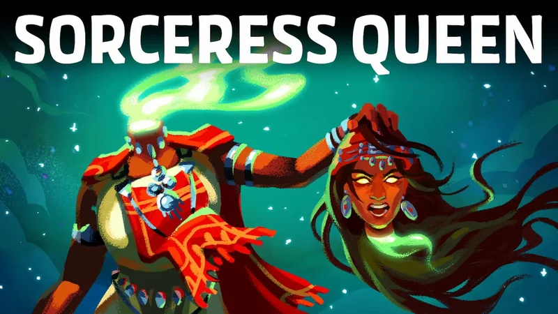 Illustrated Thumbnail: Sorceress Queen