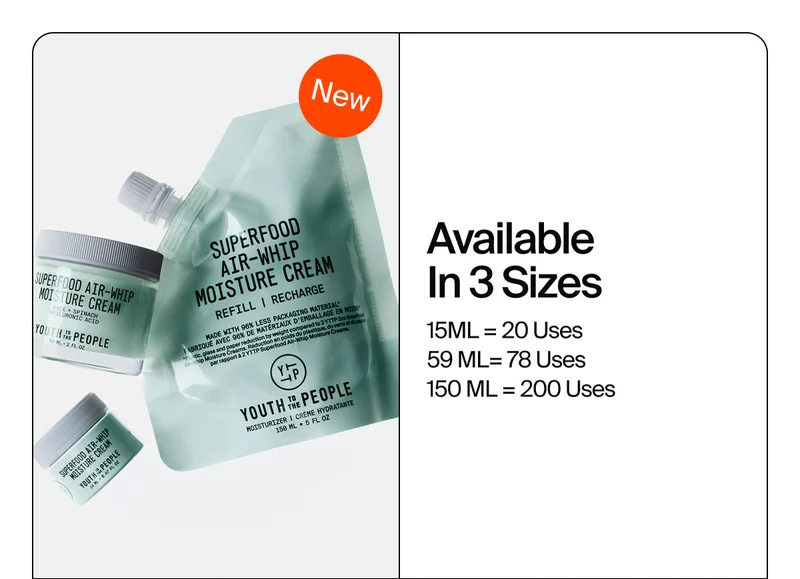 Available In 3 Sizes
