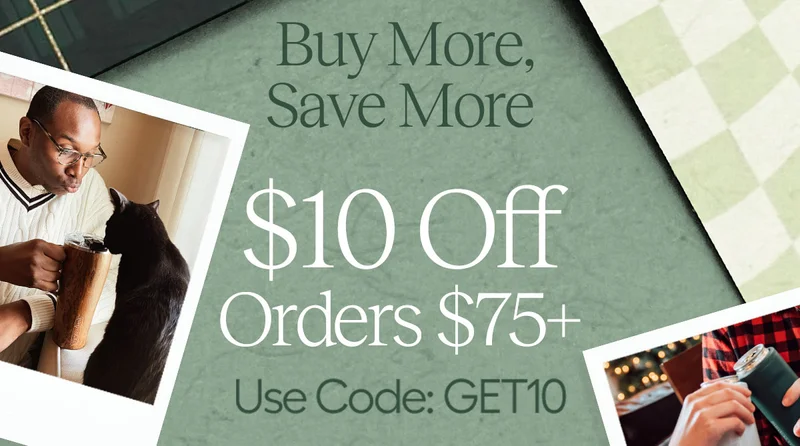 Buy More, Save More - $10 Off Orders $75+ Use Code: GET10