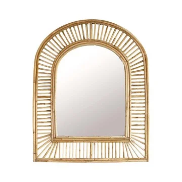 Arched Cane Wall Mirror by Valerie