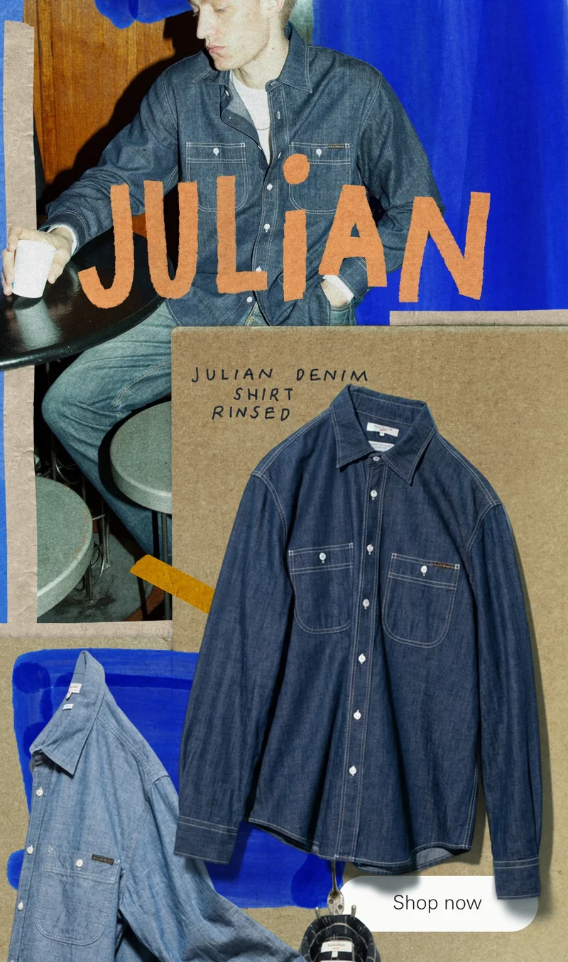 Julian Denim Shirt Rinsed Julian Denim Shirt Rinsed