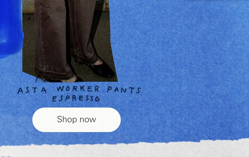 Asta Workwear Pants Espresso Brown Asta Workwear Pants Espresso Brown