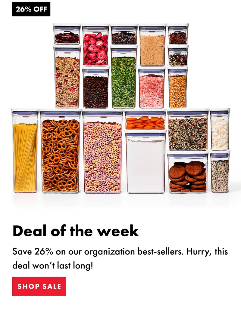 20 Piece POP Container Set
