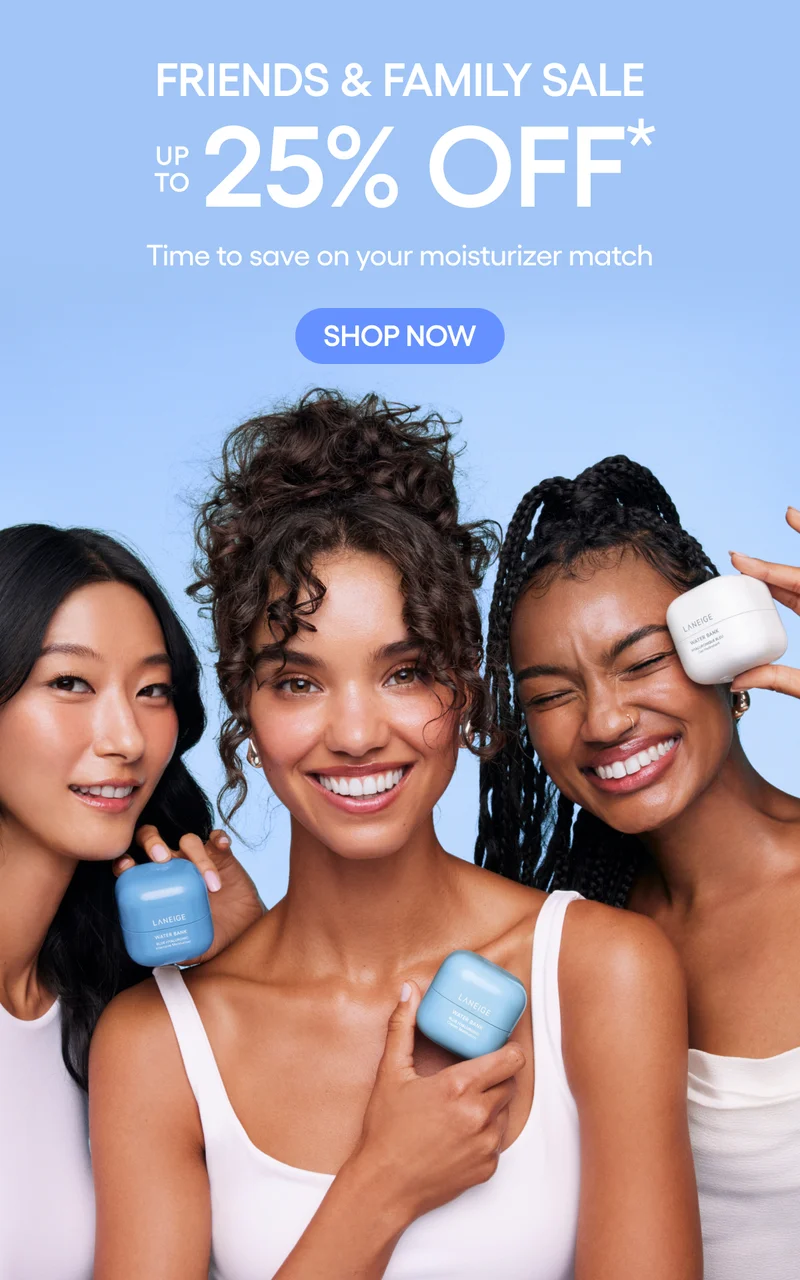 FRIENDS & FAMILY SALE: UP TO 25% OFF