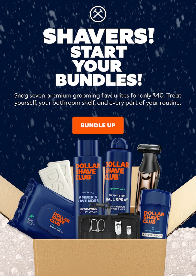 LET'S GET READY TO BUNDLE | CTA: BUNDLE UP