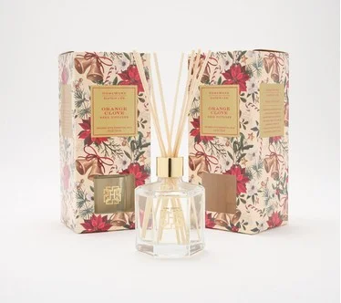 HomeWorx by Slatkin + Co. S/2 Cozy Winter Nights Reed Diffusers