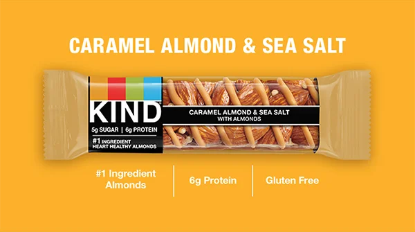 Caramel Almond & Sea Salt Nut Bars