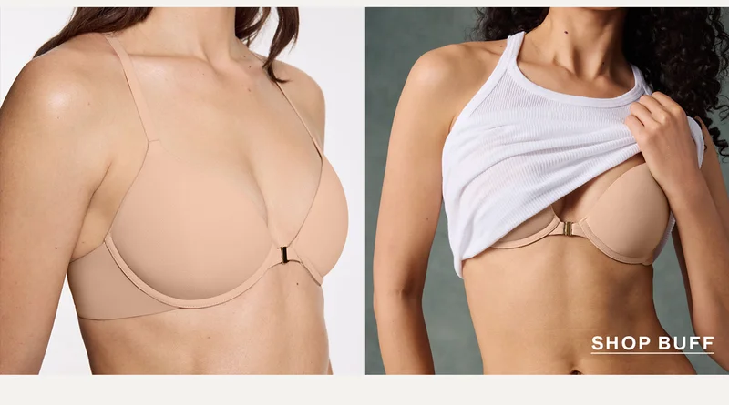 Racerback Lift Up Bra - Buff