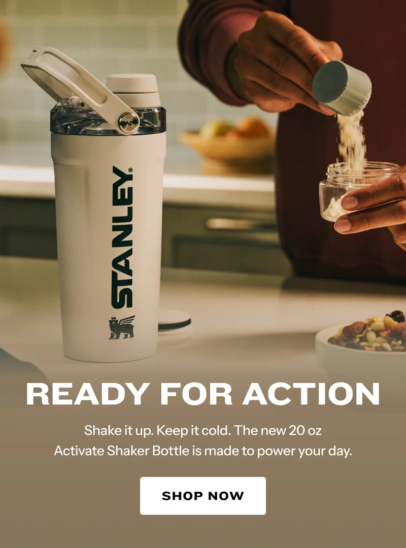 Ready for action | New Activate Shaker Bottle