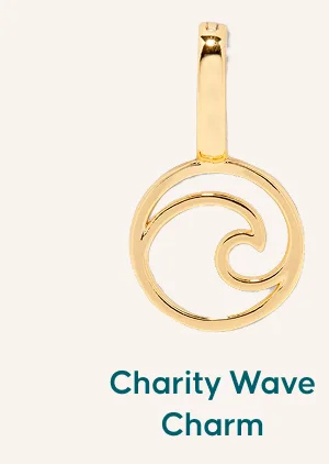 Charity Wave Charm