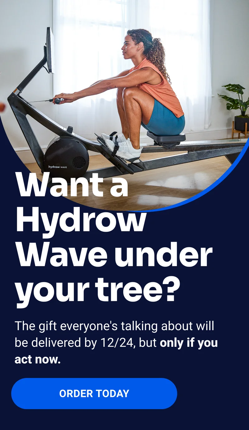 Want a Hydrow Wave under your tree? The gift everyone's talking about will be delivered by 12/24, but only if you act now. Order Today