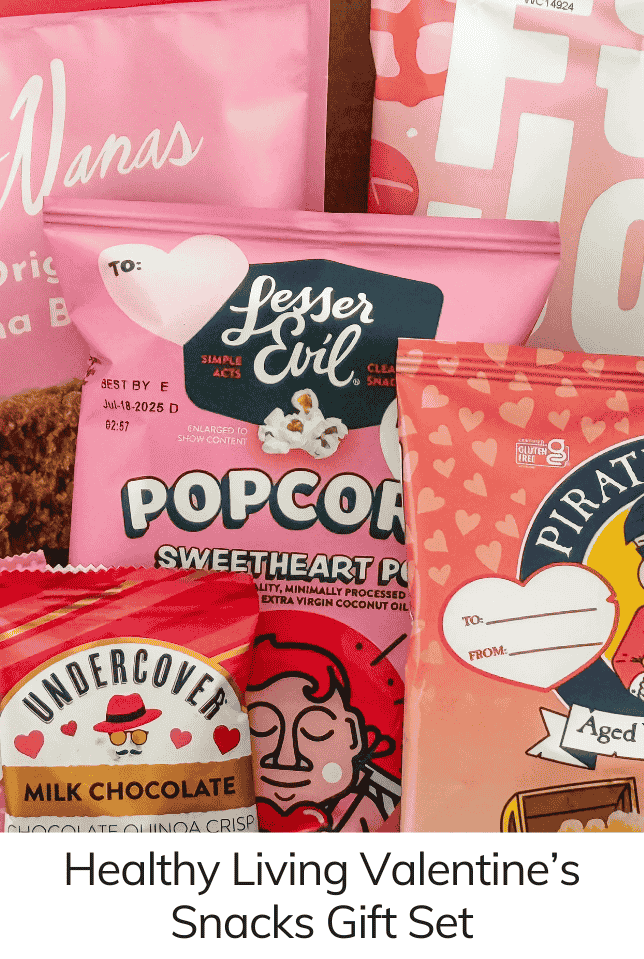 Valentine's Day Gift HealthyMe Living Snack Box
