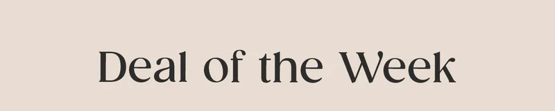 Deal of the Week